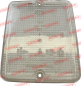 Preview: 73775 Kempf Lichtscheibe, f. RFS, weiß, 139x117mm